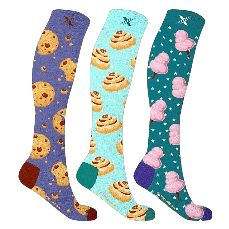 Weekend Discounts to Snag Fun & Expressive Compression Socks (3-Pairs)