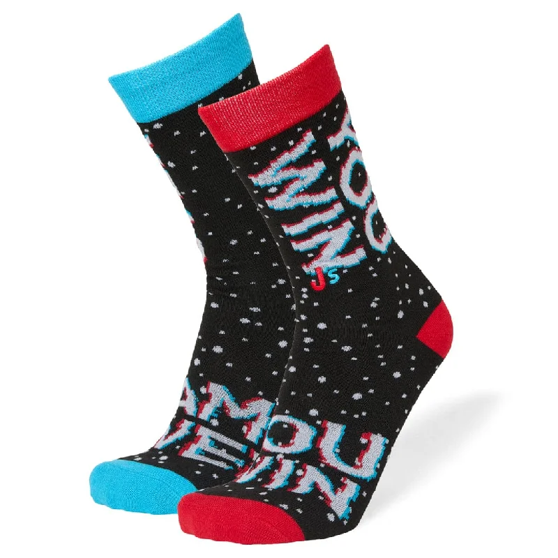 Make Your Weekend Count with Savings Game Over You Win Men's Crew Socks