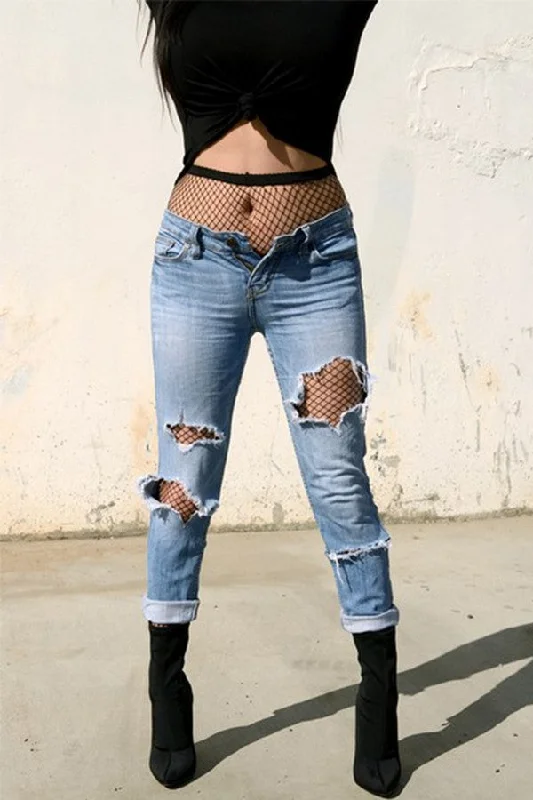Hot Buy Gauge Fishnets Pantyhose