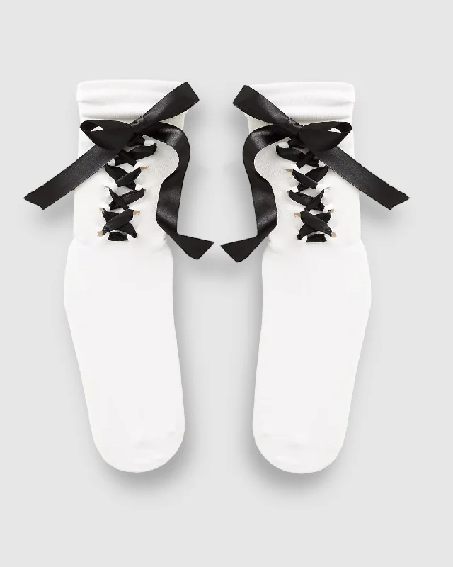 Weekend Savings Spectacular Gifted Satin Ribbon Sock