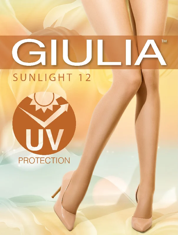 Super Discount Giulia Sunlight 12 Denier Sheer Tights with 95% UV protection