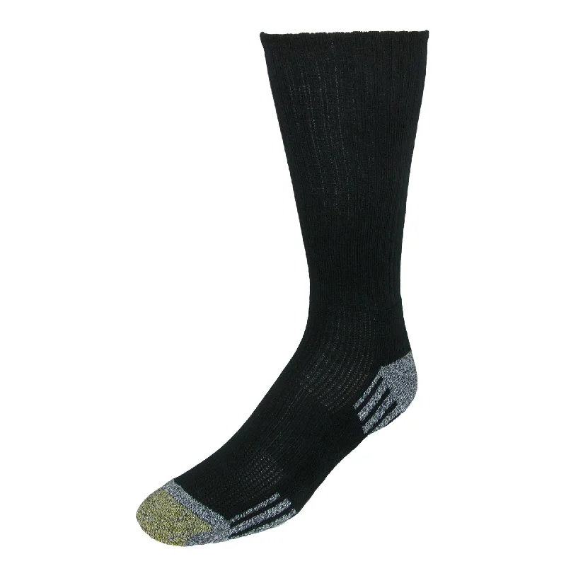 Weekend Deals That Excite Gold Toe Men's Cushioned Sole Outlast Crew Socks (3 Pair Pack)