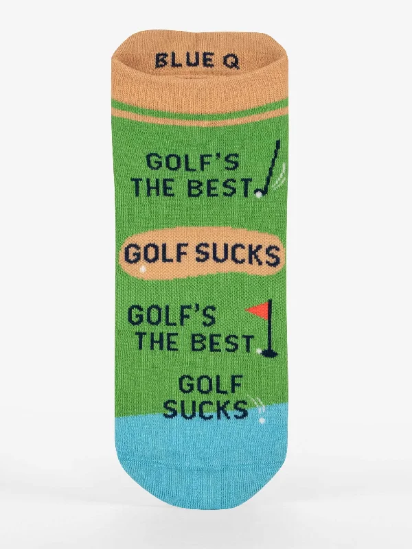 Early Bird Golf's The Best. Golf Sucks. Golf's The Best. Golf Sucks. Sneaker Socks
