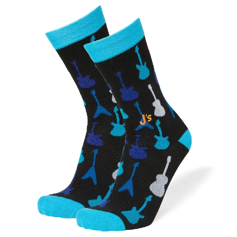 Weekend-Only Price Drops Guitars Men's Crew Socks
