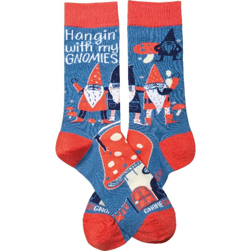 Weekend Deals That Dazzle The Bullish Store Unisex Hangin' With My Gnomies Socks