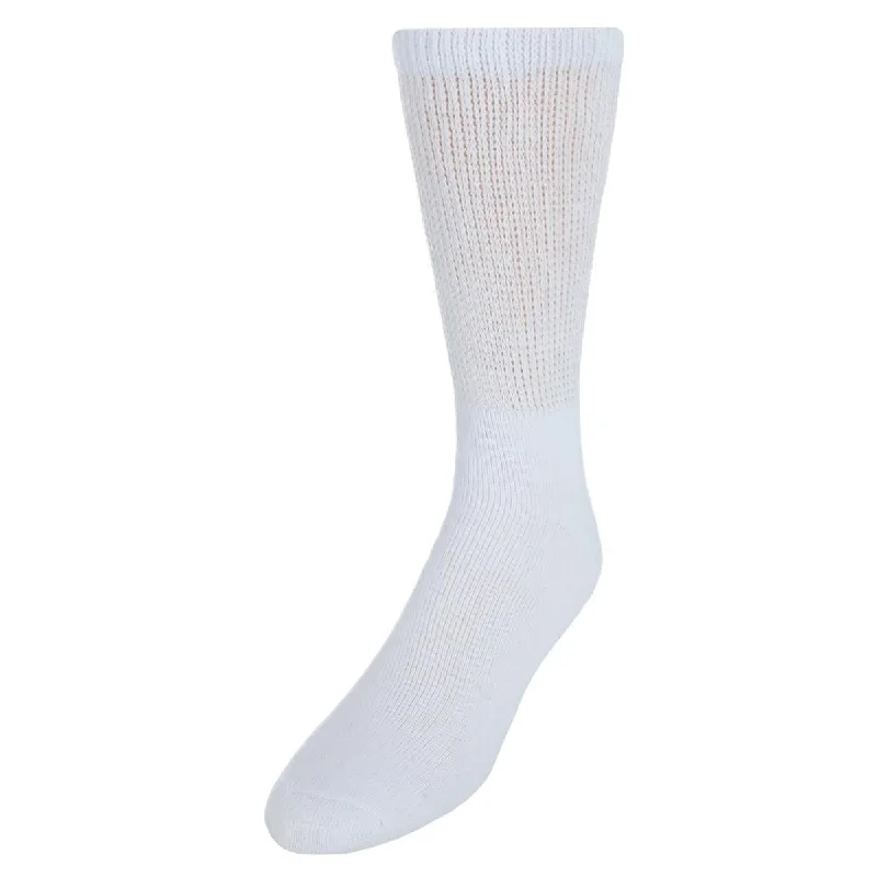 Savings Soar This Weekend CTM® Men's Big and Tall Diabetic Non-Binding Crew Socks (3 Pack)