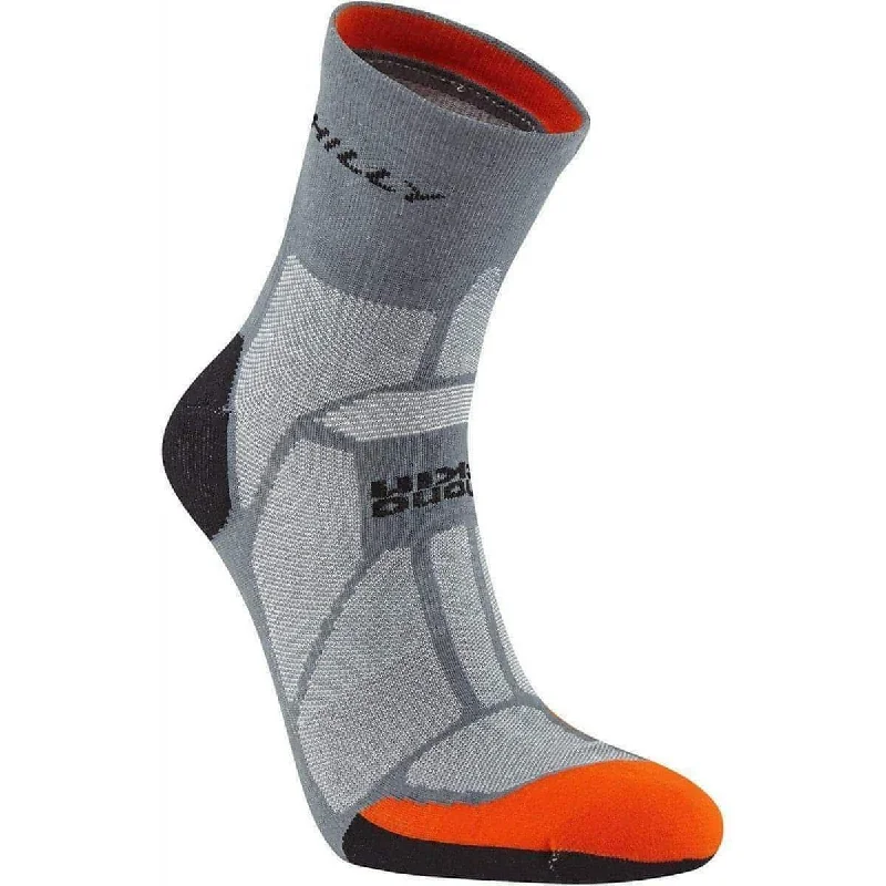Mega Discount Hilly Marathon Fresh Anklet Running Socks - Grey