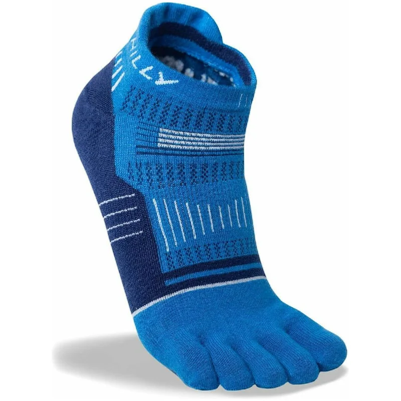 Steals and Deals Hilly Toe Running Socklet - Blue