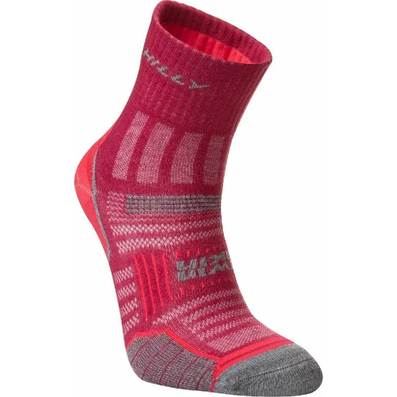 Half Price Hilly Twin Skin Anklet Running Socks - Pink