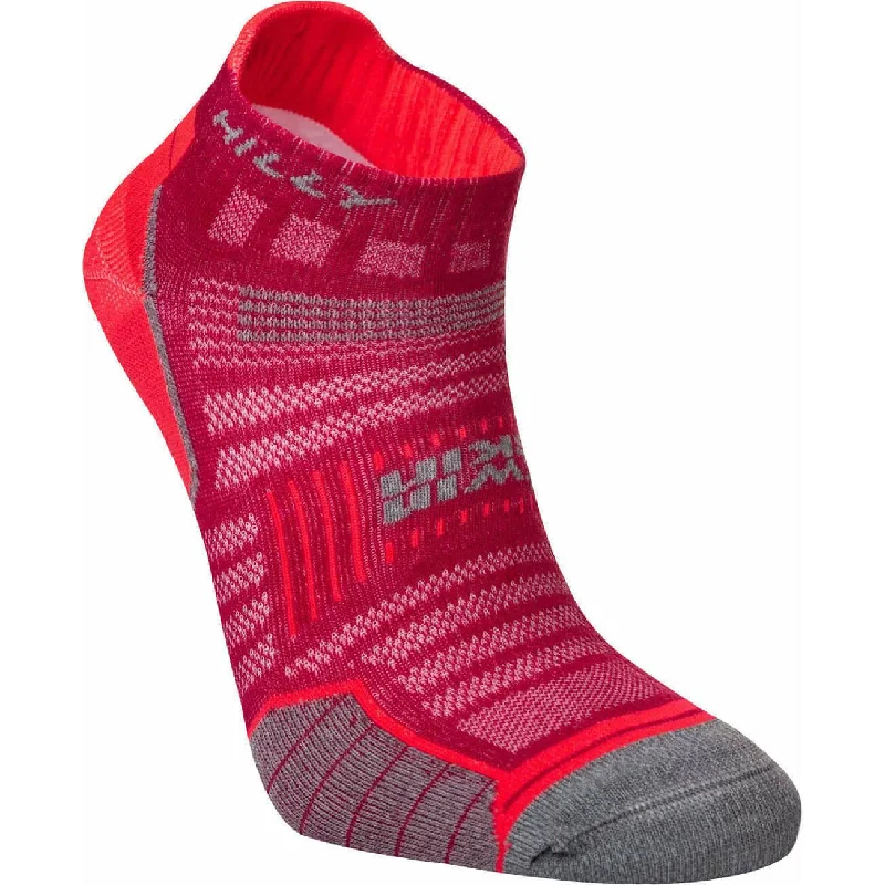 Special Offer Hilly Twin Skin Socklet Running Socks - Pink