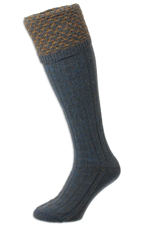 HJ Hall Hatfield Shooting Sock | Textured Top