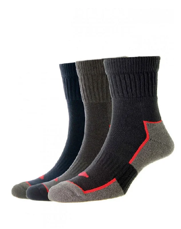Massive Savings HJ Hall Short Work Sock Triple Pack