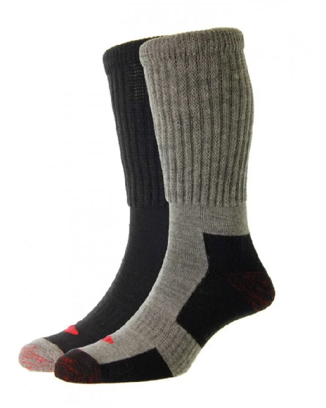 Deal of the Day HJ Hall Wool Thermal Workwear Sock 2 Pack