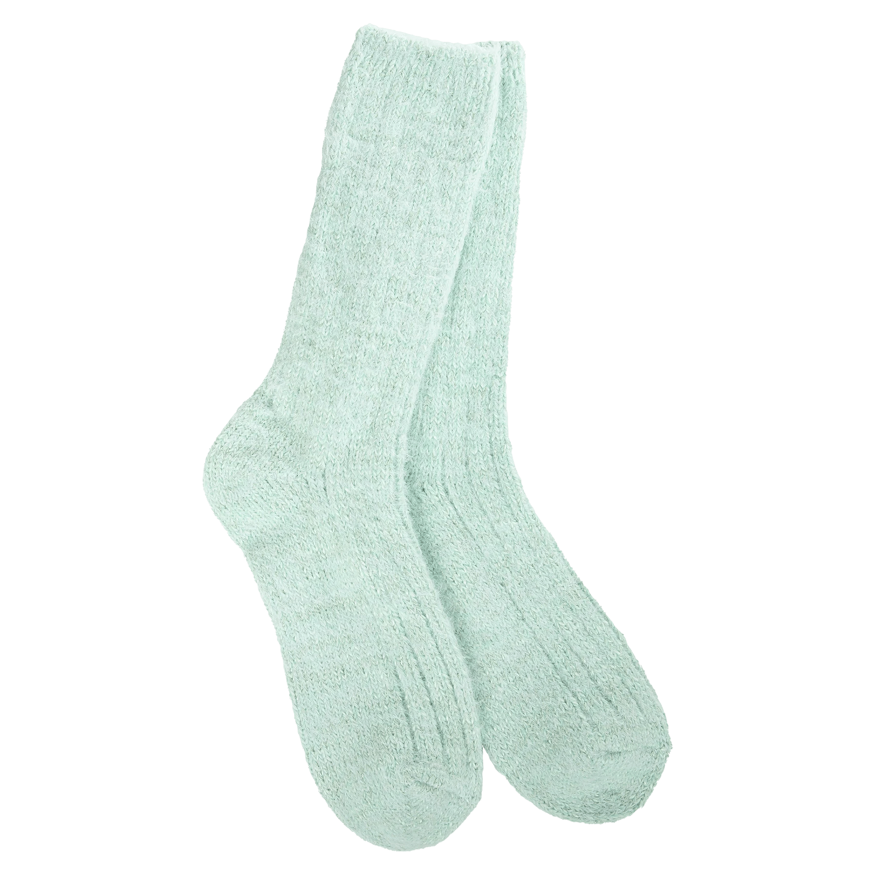 Weekend Deals That Excite Holiday Ragg Feather Crew With Gold Lurex- Green