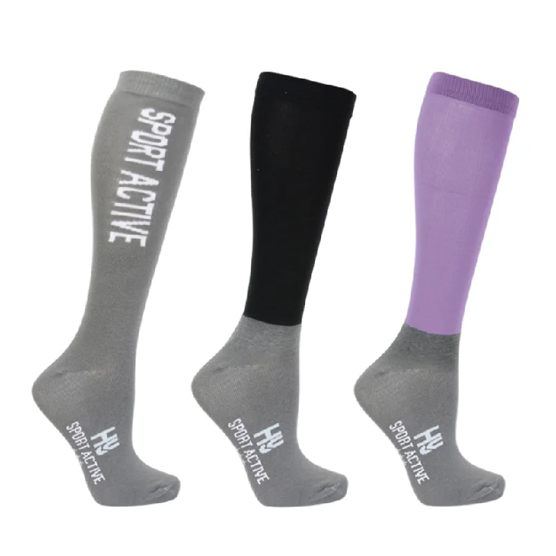Mega Discount Hy Sport Active Riding Socks (Pack of 3)