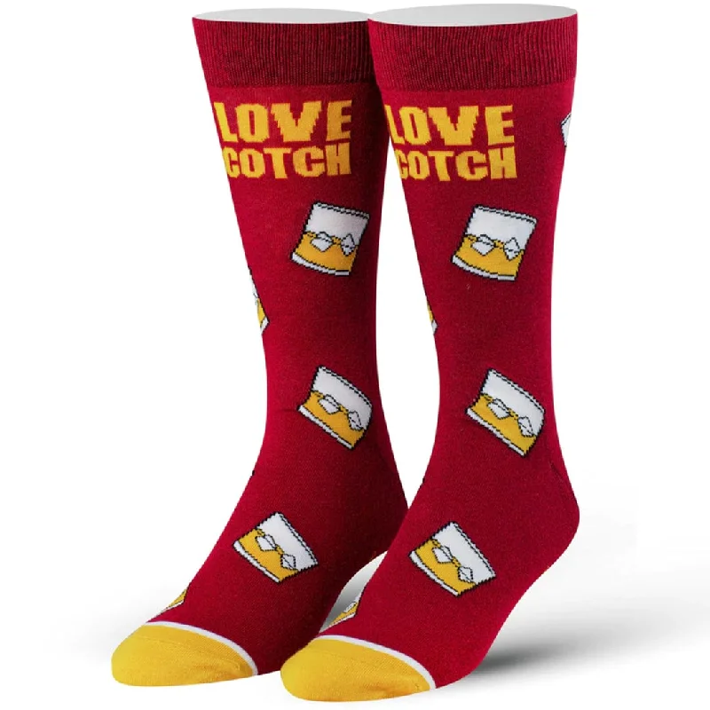 Weekend Offers That Excite I Love Scotch Men's Crew Socks