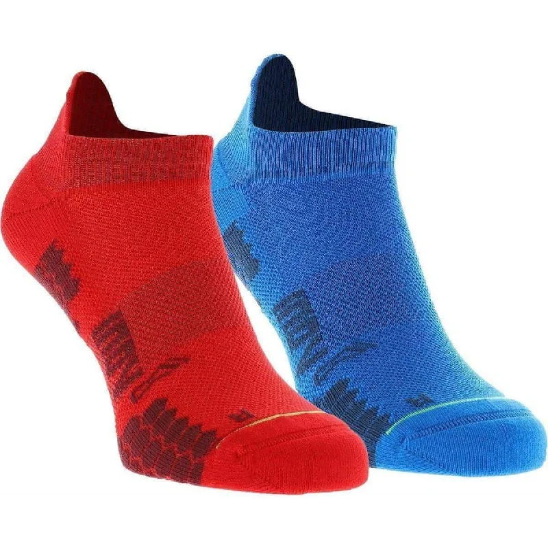 Closeout Deal Inov8 Trailfly Low (2 Pack) Running Socks - Multi