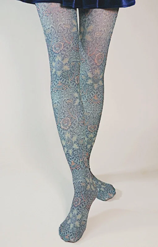 Major Deal Ispahan  by William Morris | Printed Tights