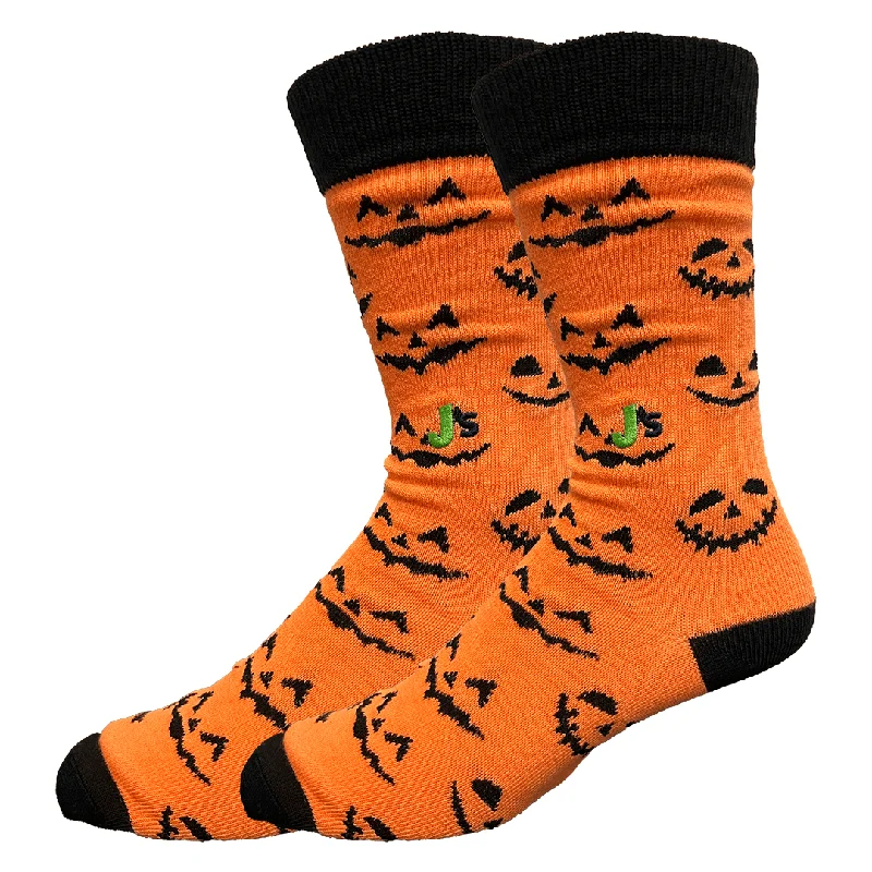 Instant Deal Jack O Lantern Men's Crew Socks