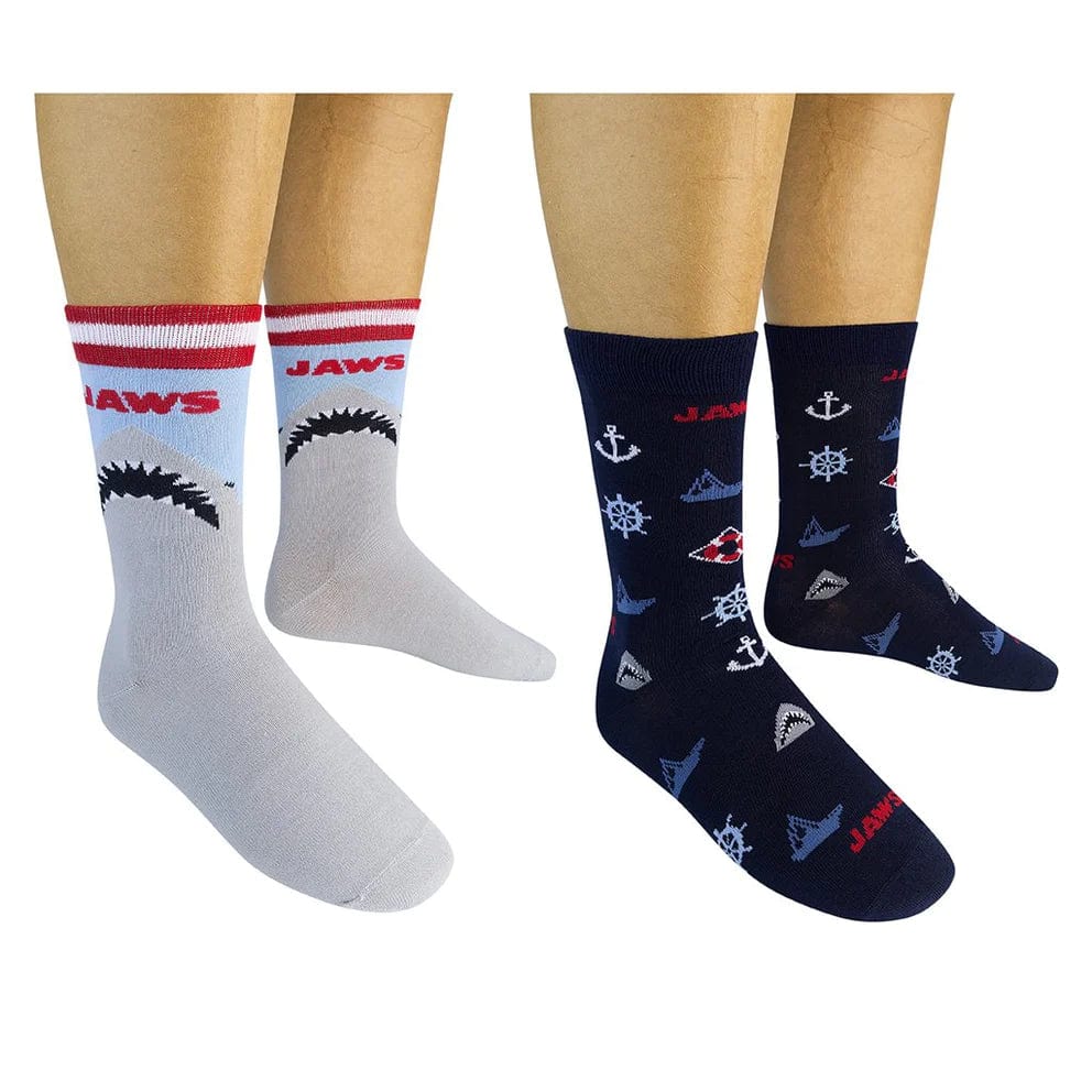 Jaws 2 Pack Men's Crew Socks