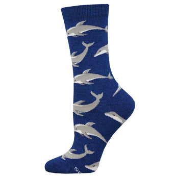 Weekend Discounts to Relish Joyous Dolphin | Women's Bamboo Crew