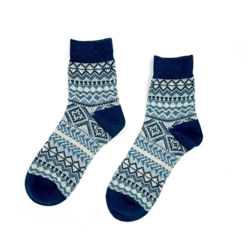 Kanazawa Light Blue - Ankle Low Socks