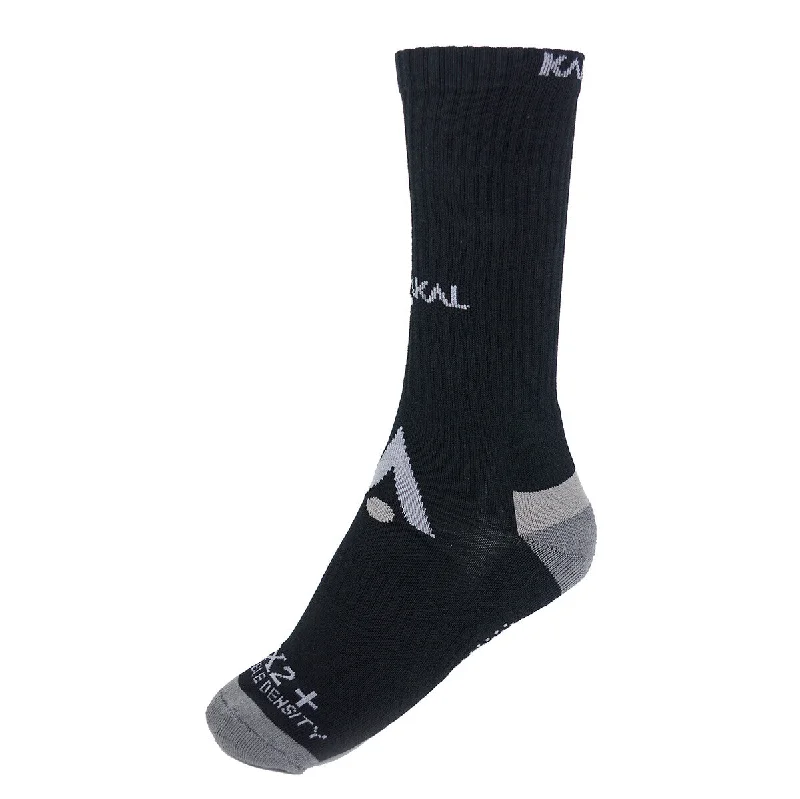 Super Bargain Karakal X2+ Mid Calf Technical Sock Black/Grey