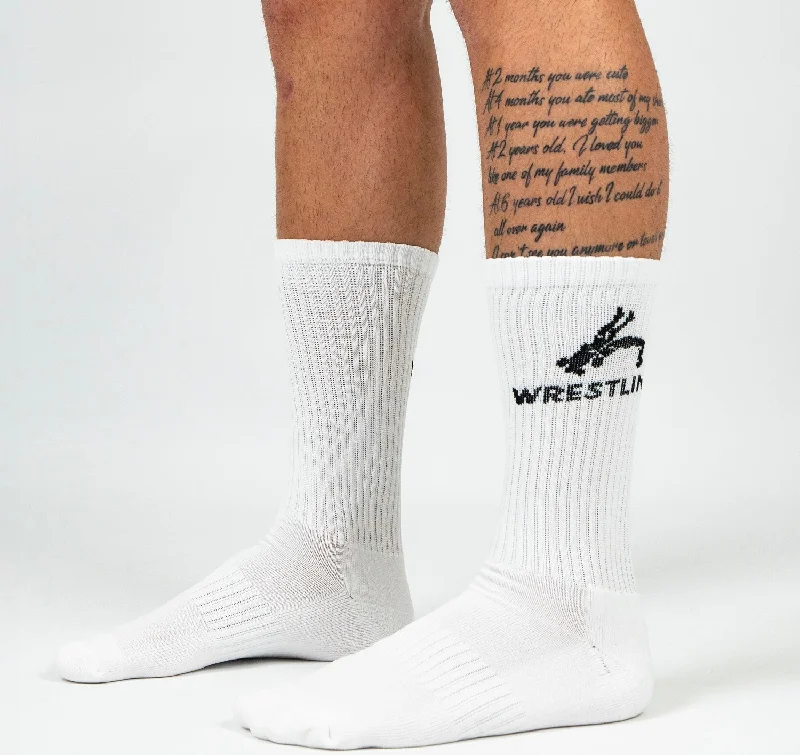 Online Deal Knockout Wrestling Sport Socks