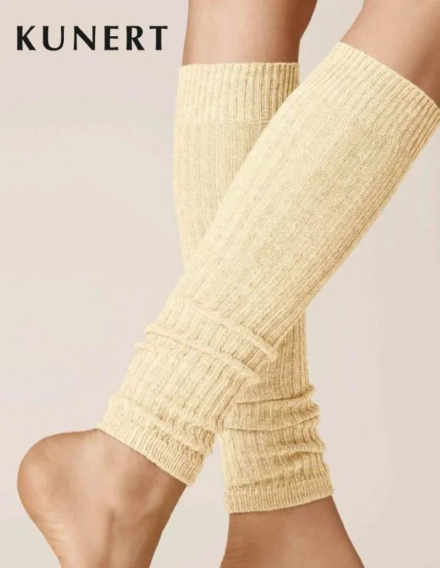 Weekend Deals That Wow Kunert Winter Dreams White Wool/Cotton Rib Cuffs 294300