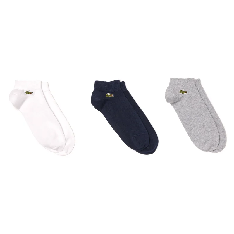 The Best Deal Lacoste 3 Pack Low Cut Socks