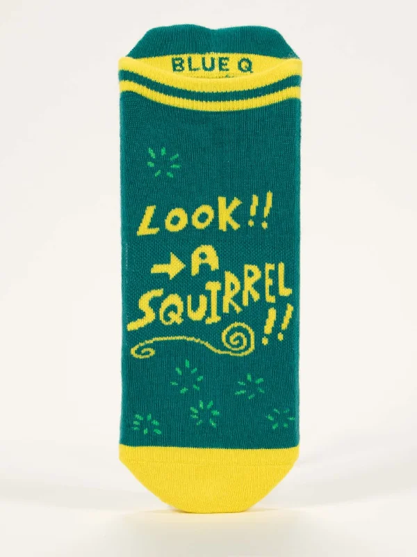 Steals and Deals Look, A Squirrel! Sneaker Socks
