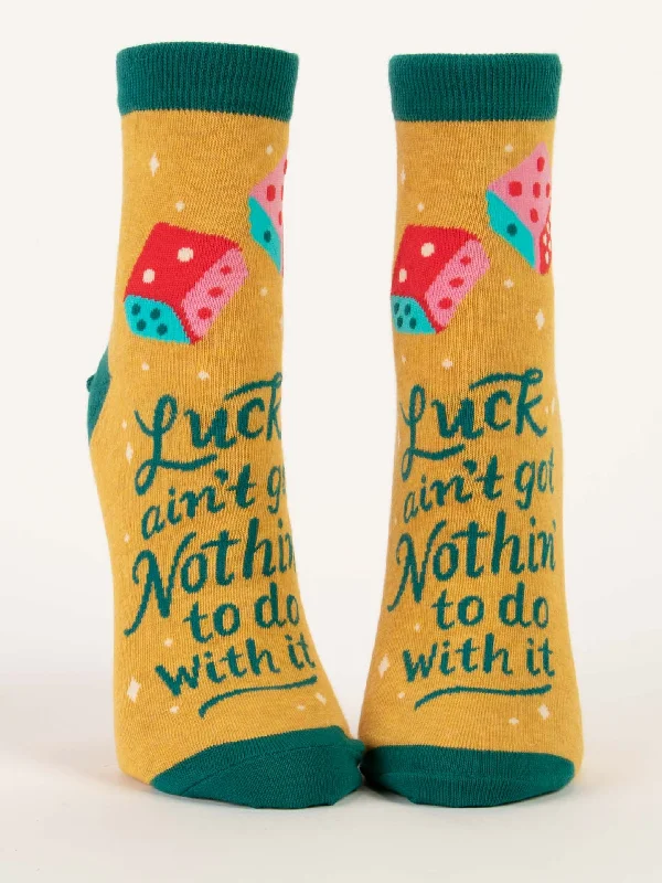 Low Cost Luck Ain't Got Nothin' To Do With It W-Ankle Socks