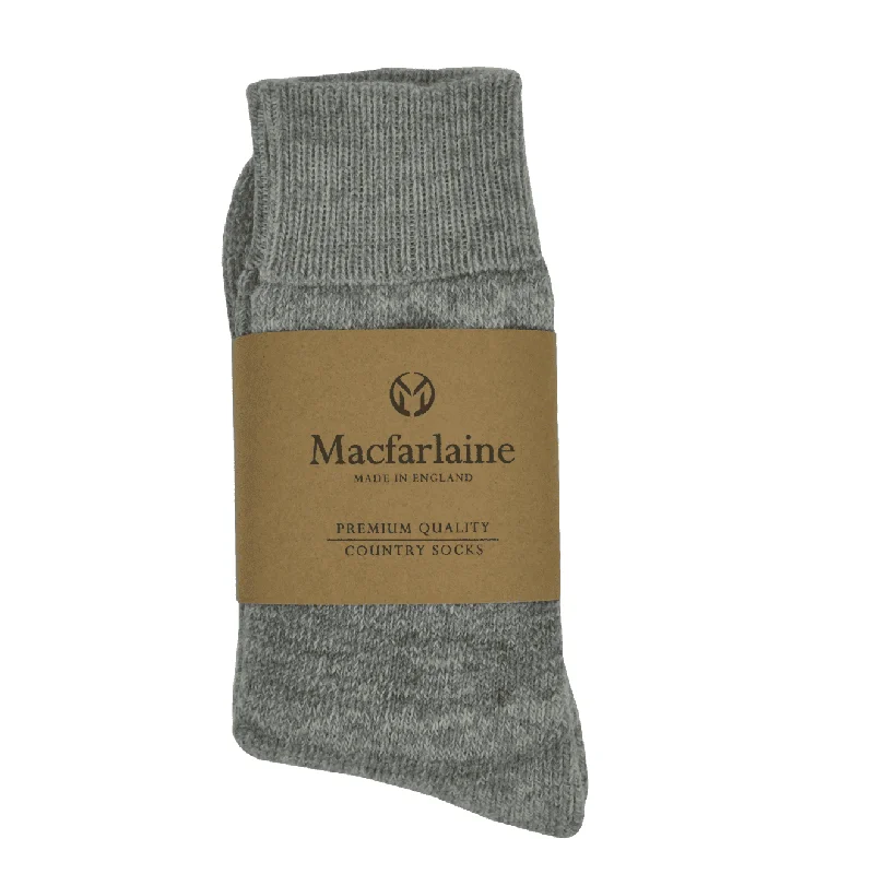 Year-End Sale Macfarlaine all Terry Fleck Sock Silver