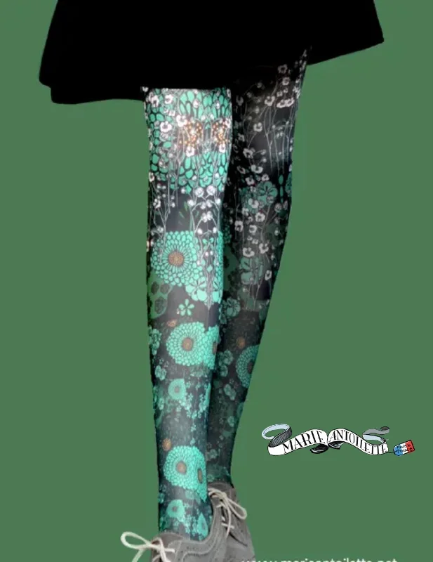 Weekend Bargains to Relish Marie Antoilette Clearance Lisbeth Printed Tights