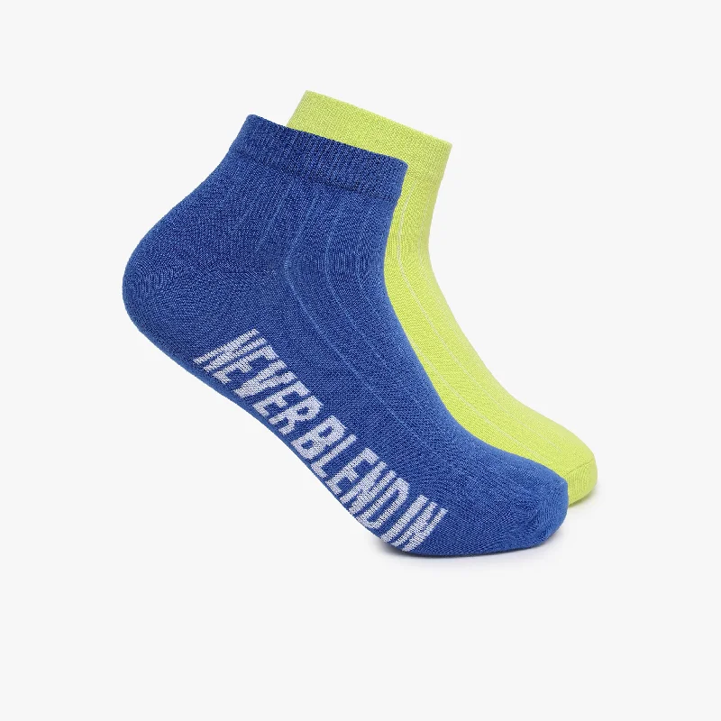 Weekend Discounts to Delight Mens Cotton Ankle Length Socks (Pack of 2)