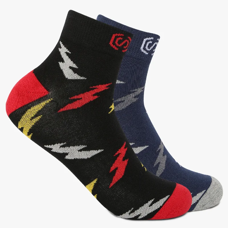 Weekend Specials to Enjoy Mens Cotton Printed Socks (Pack of 2)