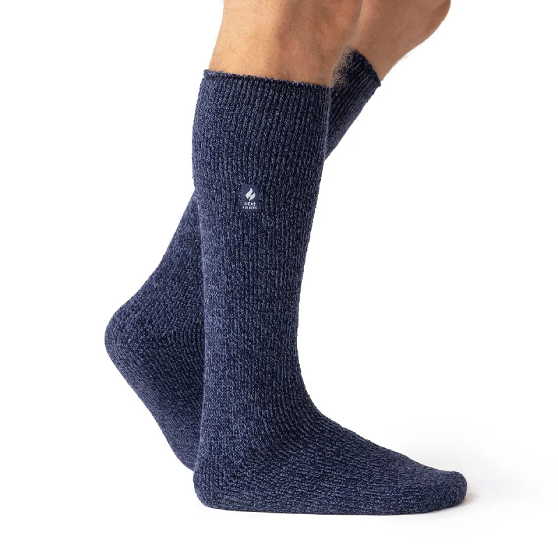 Super Sale Mens Original Long Leg Socks - Denim