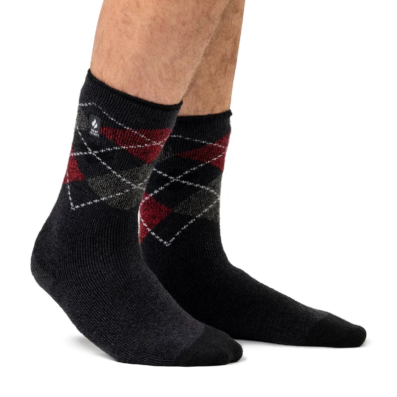 Mens Lite Argyle Socks - Audley