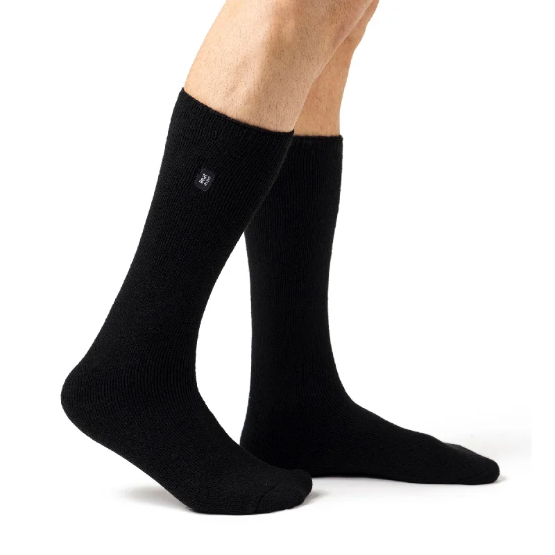 Mens Lite Bigfoot Socks - Black