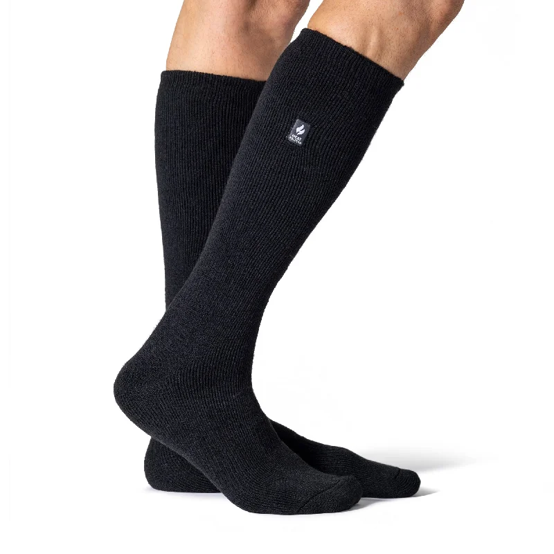 Hot Buy Mens Lite Kingfisher Long Thermal Socks - Black