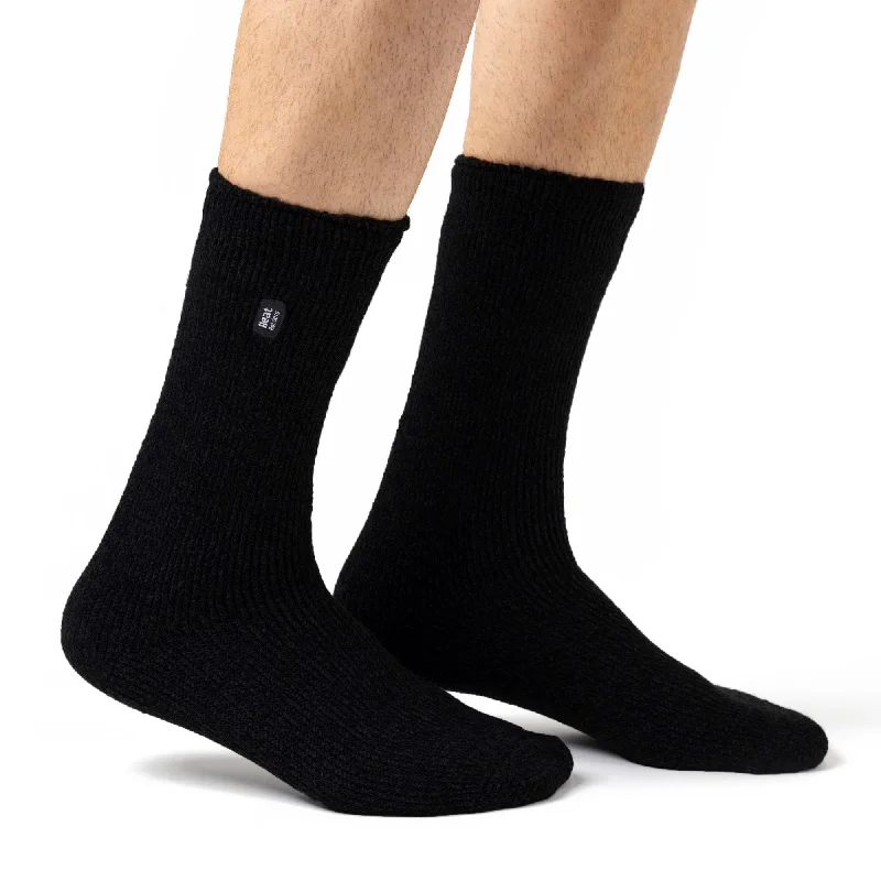 Celebrate the Weekend with Discounts Mens Original Bigfoot Socks - Black