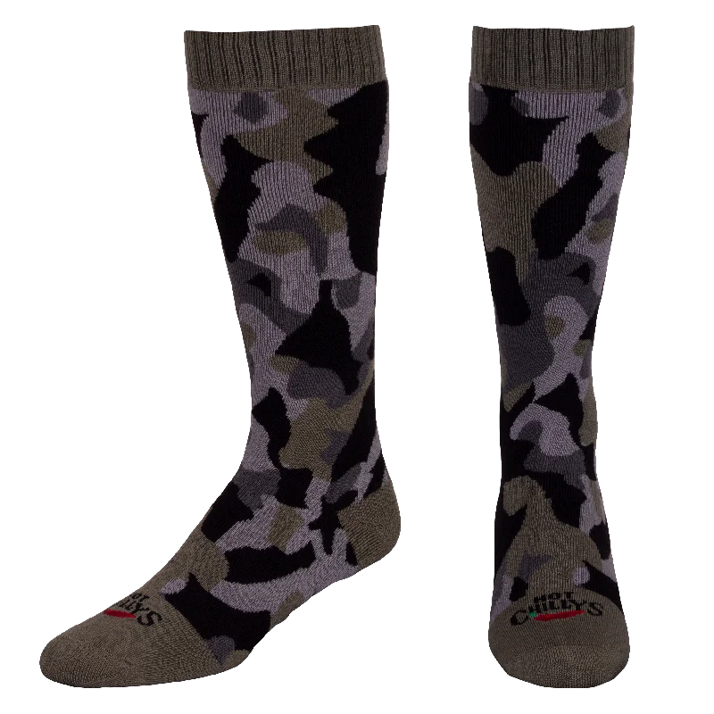 Price Drop Men's Mid Volume Sock - Textured Camo