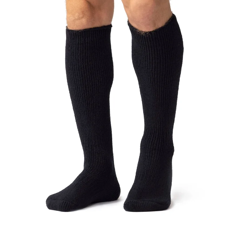 Deal Alert Mens Original Long Wool Socks - Black