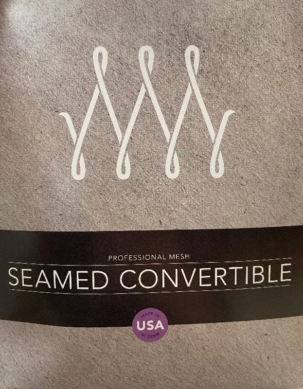Weekend Deal Mesh Seamed Convertible Tights - American Movement (1012)
