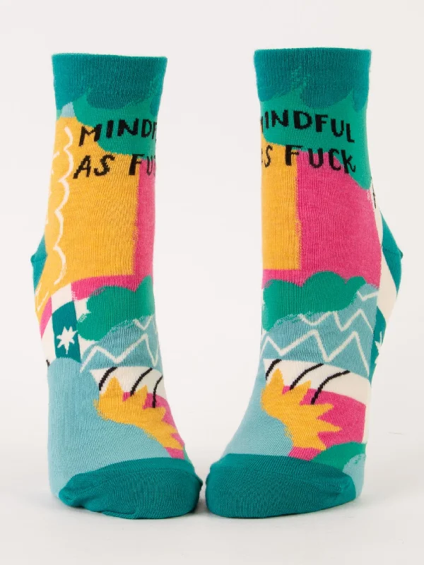 Buy Today Mindful As Fuck W-Ankle Socks