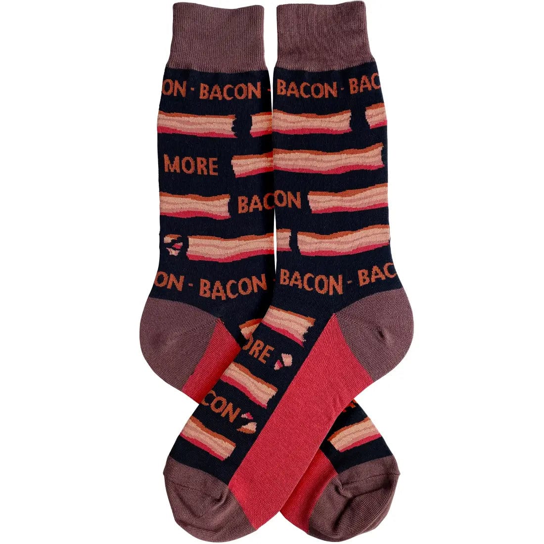 Weekend Discounts to Enjoy More Bacon Men's Crew Socks