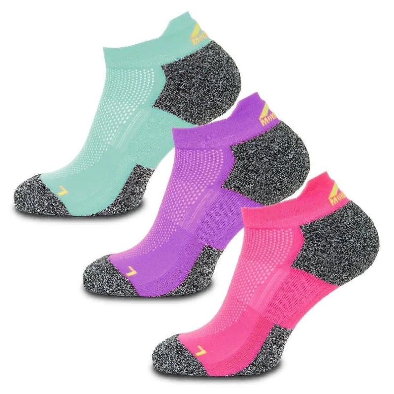 Weekend Savings Sensation More Mile 3 Pack Challenger Womens Running Socks - Multi Weekend Savings Sensation More Mile 3 Pack Challenger Womens Running Socks - Multi
