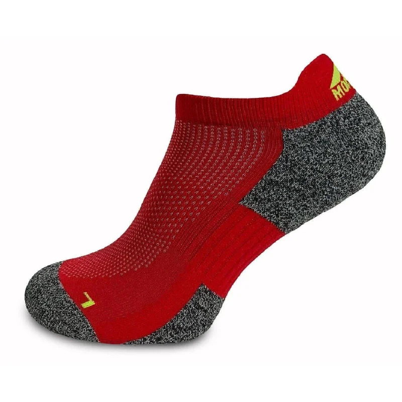 Instant Deal More Mile Challenger Running Socks - Red