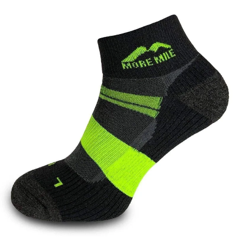 Weekend Shopping Extravaganza More Mile Endurance Running Socks - Black
