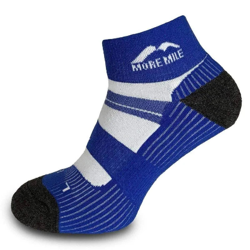 Stock Clearance More Mile Endurance Running Socks - Blue